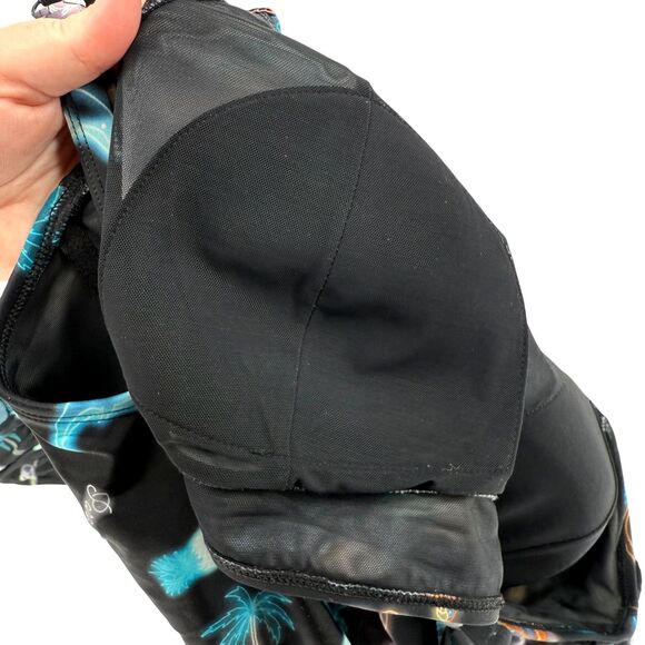 Torrid Flounce Bikini Swim Set 1X 14 16 Tropical Neon Print High Waist Bottom - Picture 9 of 16